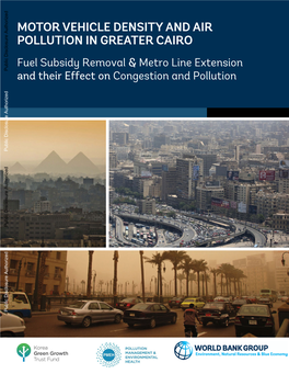 Motor Vehicle Density and Air Pollution in Greater Cairo