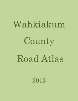 Wahkiakum County Washington Road Atlas