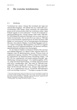 Hotet Från Vänster. Säkerhetstjänsternas Övervakning Av Kommunister, Anarkister M.M. 1965-2002