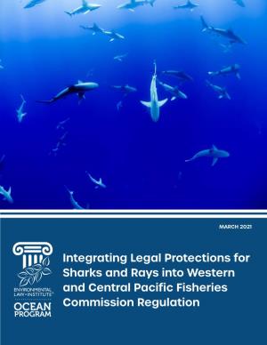 Integrating Legal Protections for Sharks and Rays Into Western And