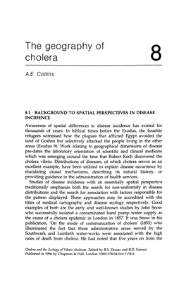 The Geography of Cholera 8