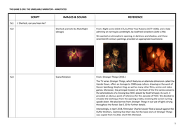 Script Images & Sound Reference