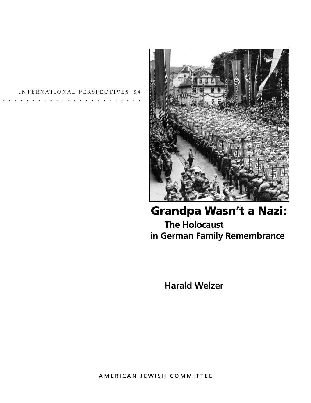 Grandpa Wasnt Nazi W Cov.Qxd