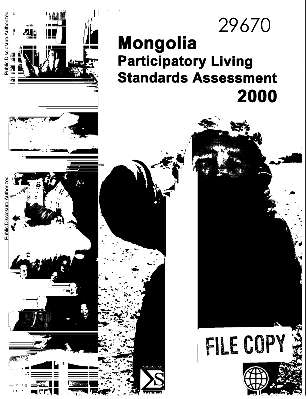 Mongolia Participatory Living Public Disclosure Authorized Standards Assessment 2000