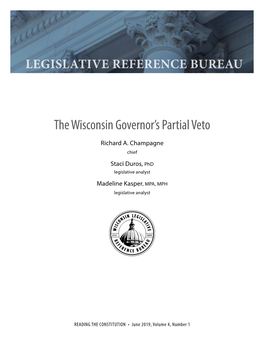The Wisconsin Governor's Partial Veto