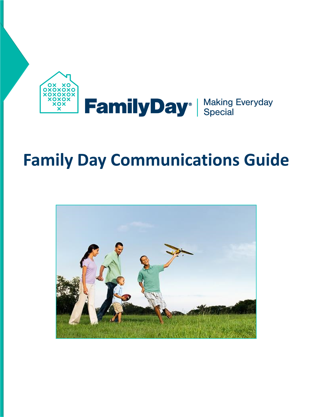 Family Day Communications Guide Communication Guidelines