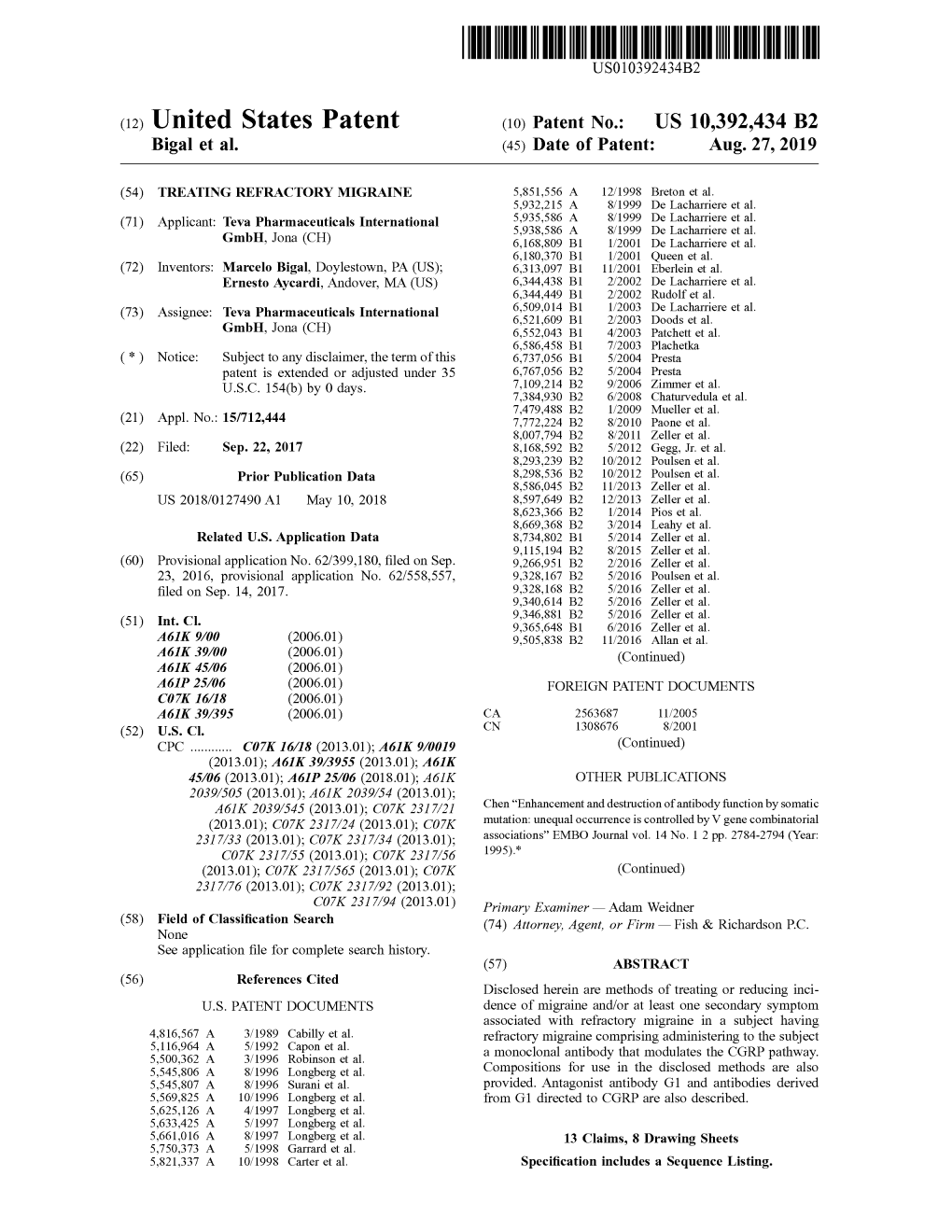 ( 12 ) United States Patent