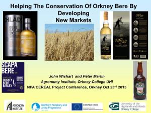 Bere by Developing New Markets