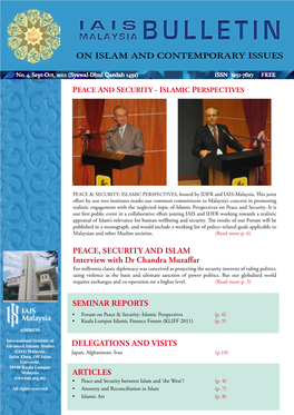 Bulletin on Islam and Contemporary Issues
