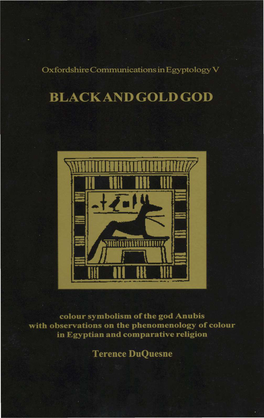 Terence Duquesne – Black and Gold