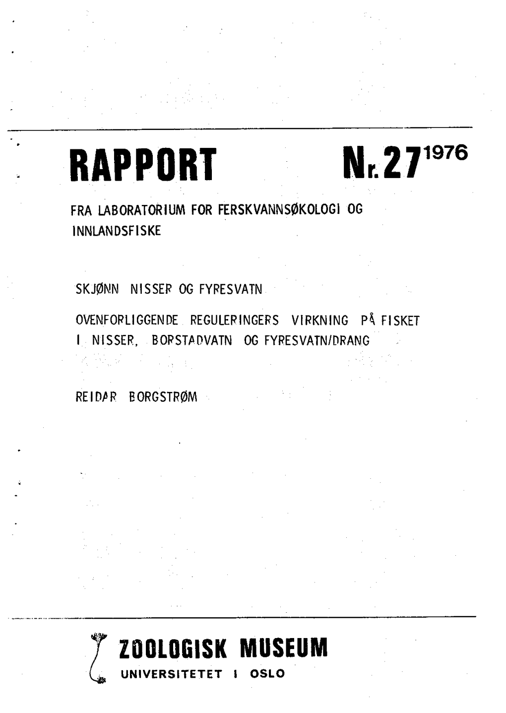 RAPPORT Nr 217976