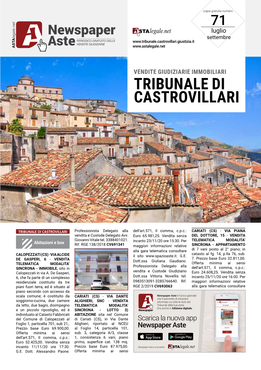 Tribunale Di CASTROVILLARI