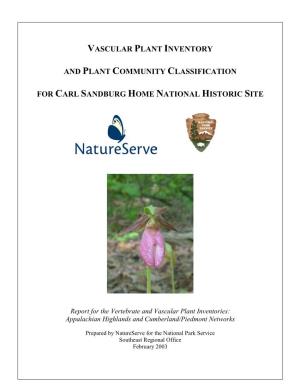 Vascular Plant Inventory