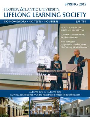 Lifelong Learning Society Joan Friedenberg, Ph.D., in Jupiter and Brandeis University National (Professor Emeritus, Committee