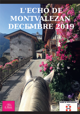 L'echo De Montvalezan Decembre 2019 Sommaire