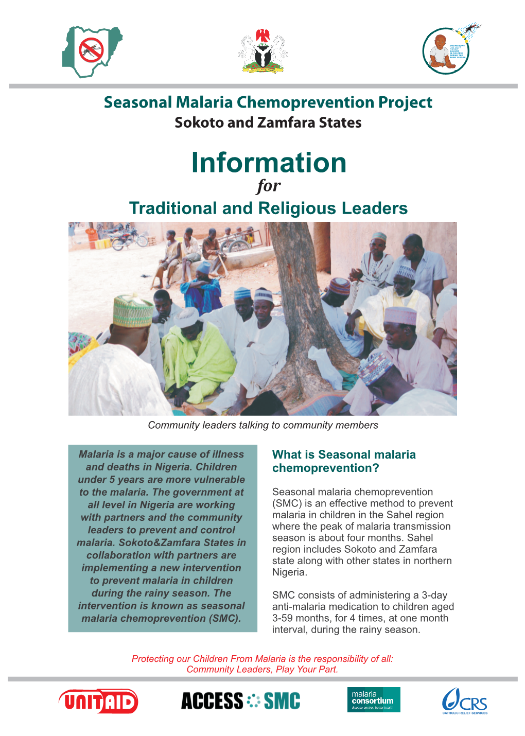 Information for Trad & Rel Leaders