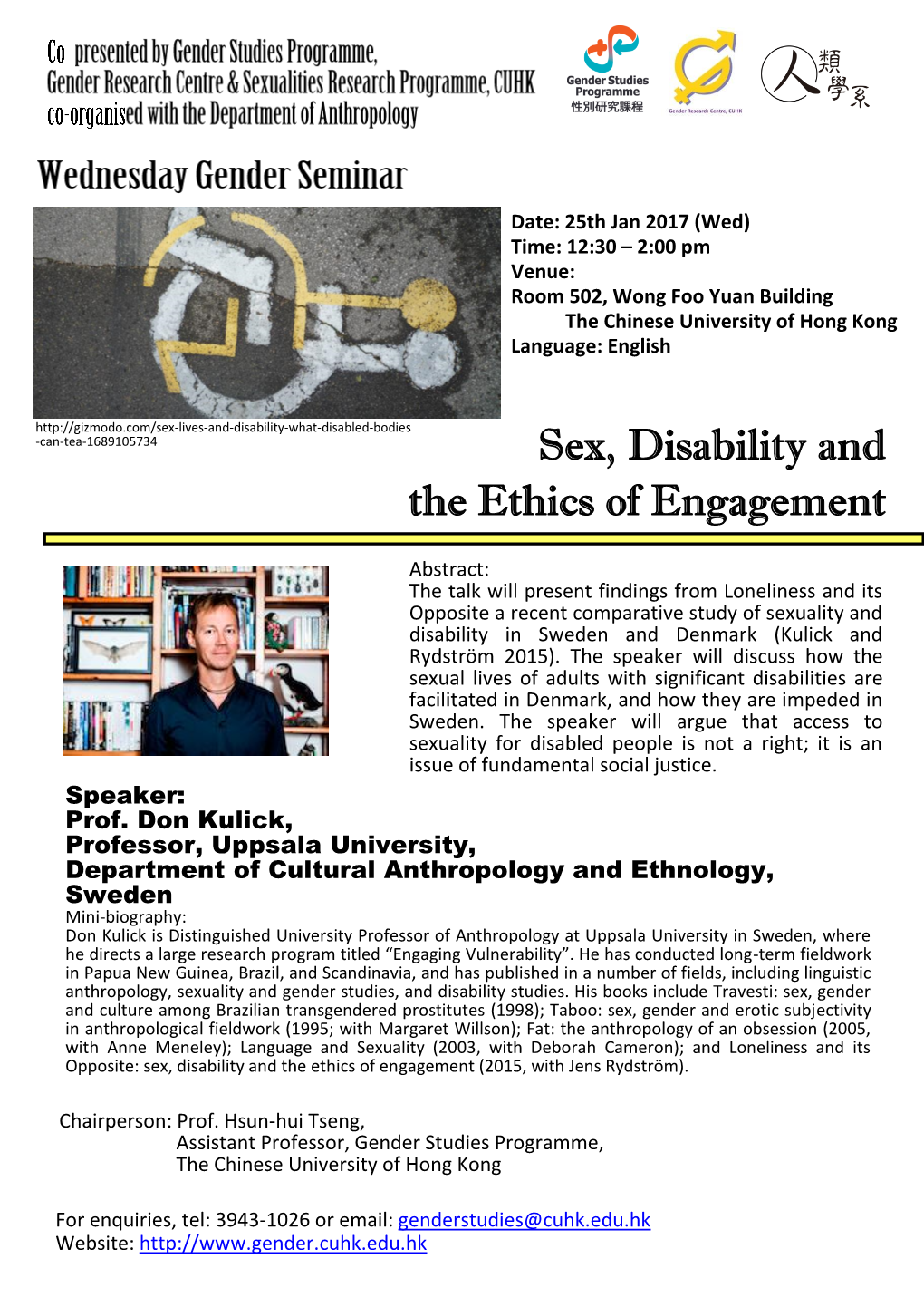 Sex, Disability and the Ethics of Engagement