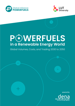 Powerfuels in a Renewable Energy World - Global Volumes, Costs, and Trading 2030 to 2050