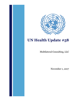 UN Health Update #58