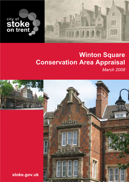 Winton Square Conservation Area Appraisal