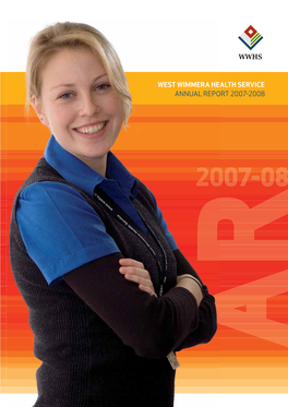 West Wimmera Health Service Annual Report 2007-2008