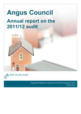 Angus Council Annual Report on the 2011/12 Audit