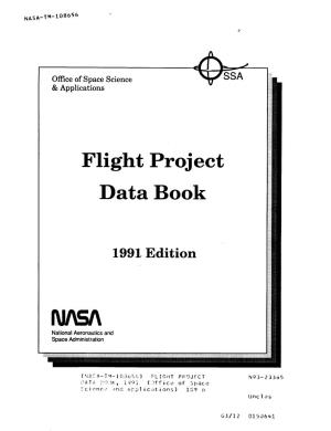 Flight Project Data Book