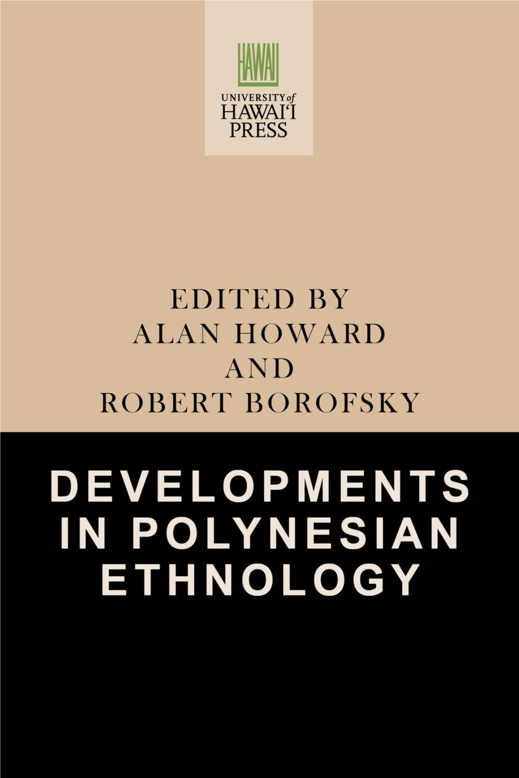 Developments in Polynesian Ethnology