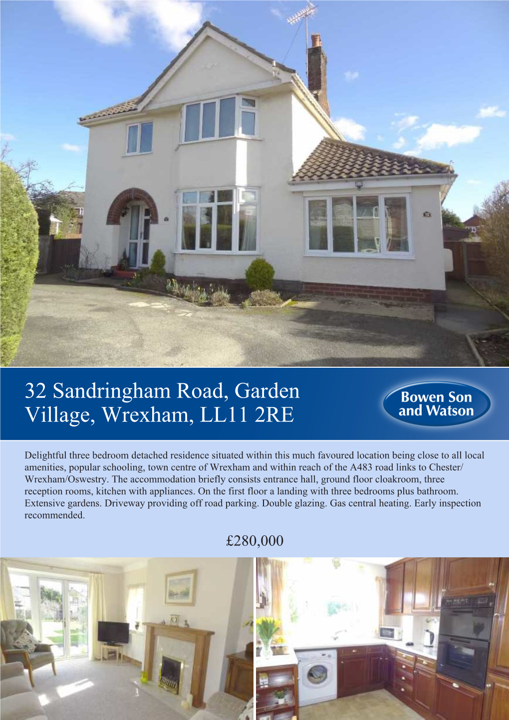 32 Sandringham Road, Garden Village, Wrexham, LL11 2RE