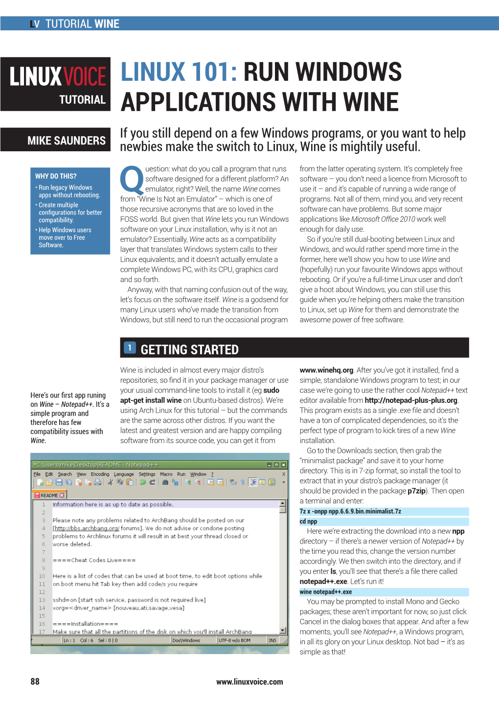 Run Windows Applications with Wine