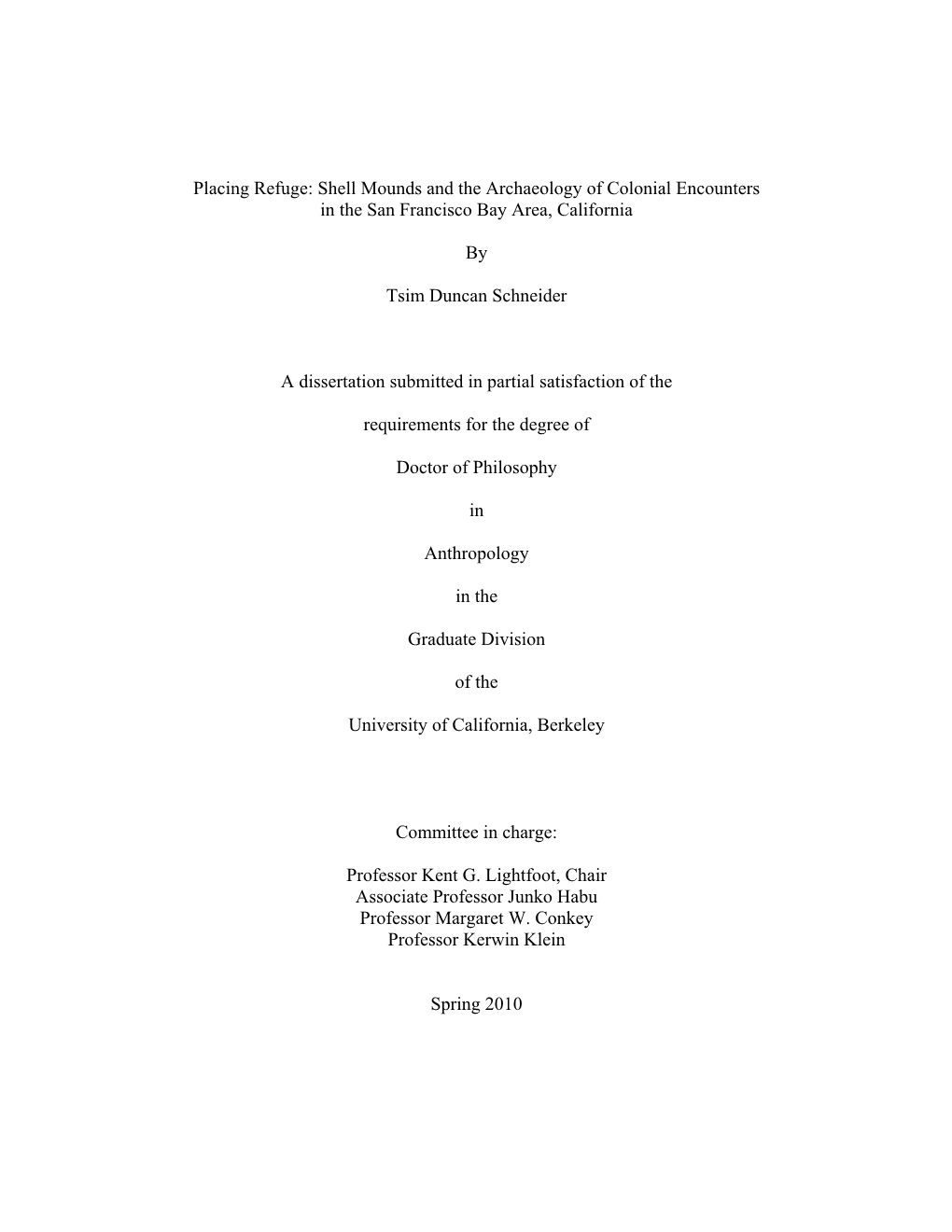 Shell Mounds and the Archaeology of Colonial Encounters in the San Francisco Bay Area, California