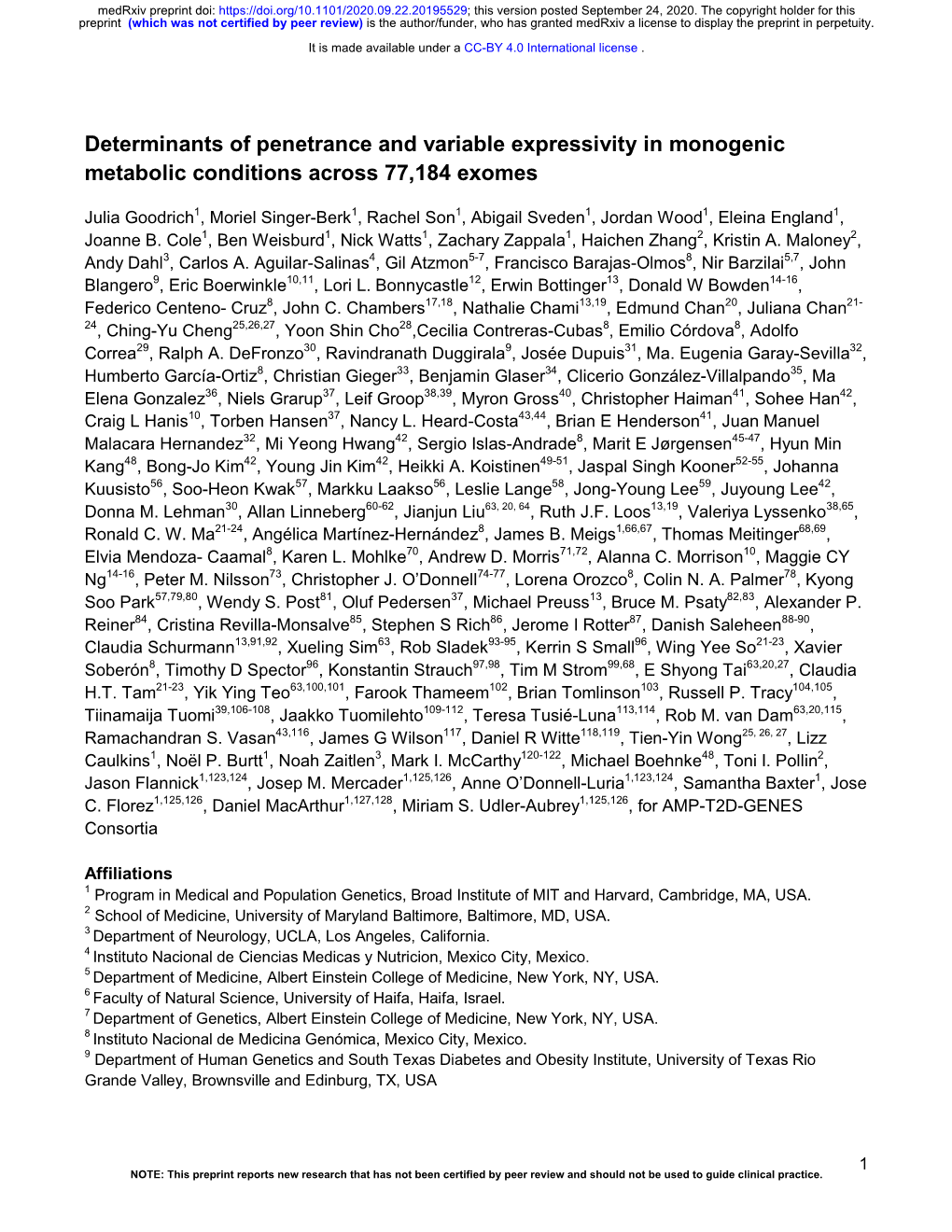 Determinants of Penetrance and Variable Expressivity in Monogenic Metabolic Conditions Across 77,184 Exomes