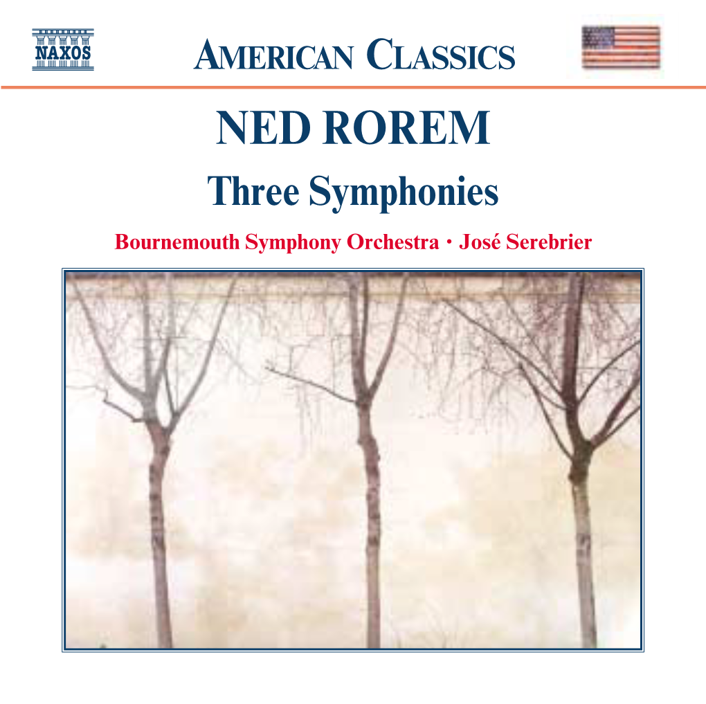 NED ROREM Philharmoniker