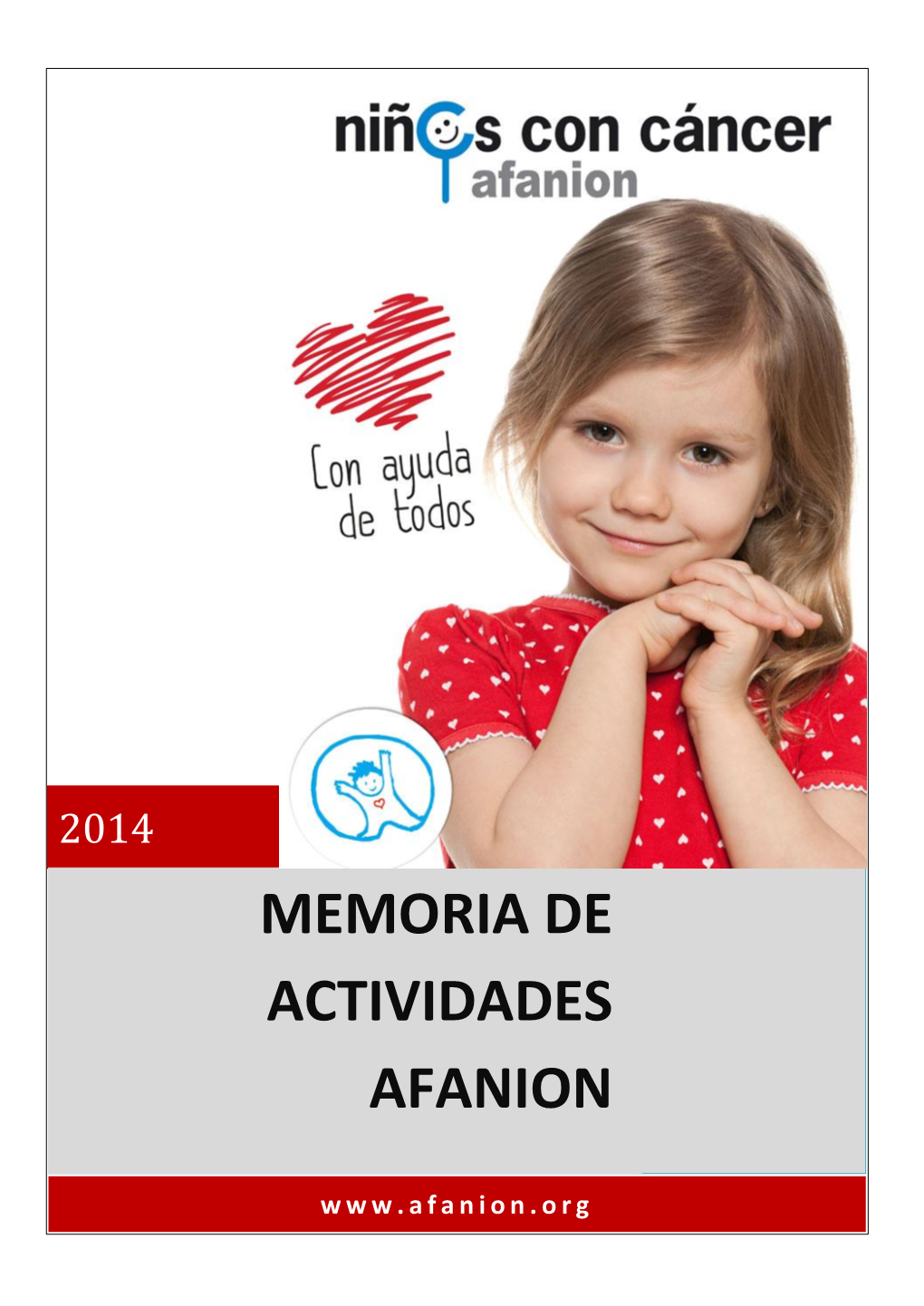 Memoria De Actividades Afanion 2014