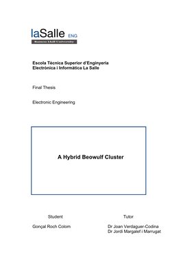 A Hybrid Beowulf Cluster