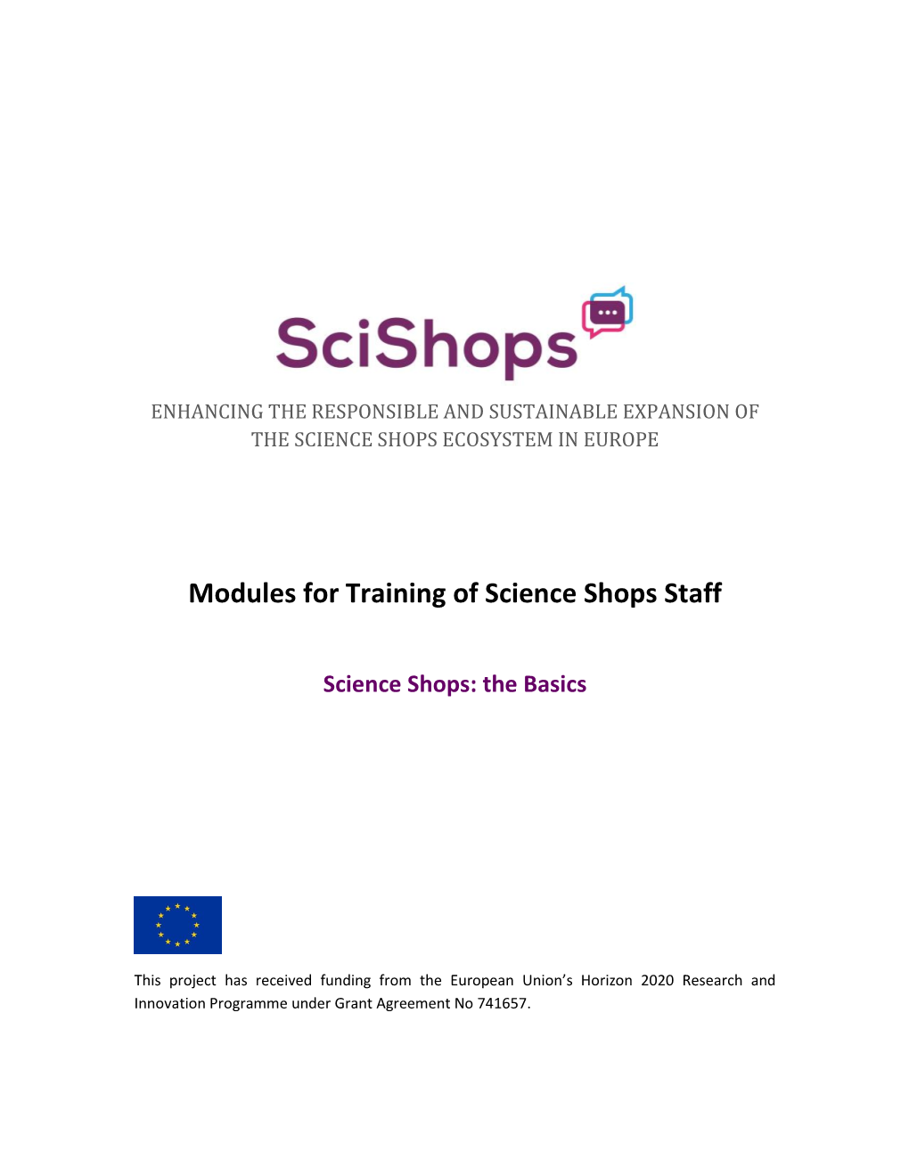 Modules for Training of Science Shops Staff