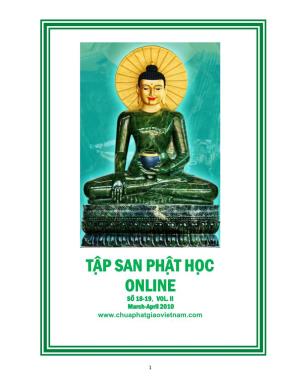 Tập San Phật Học Online
