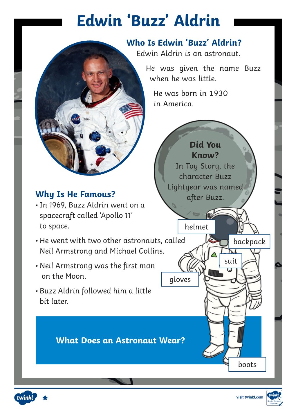 Edwin 'Buzz' Aldrin