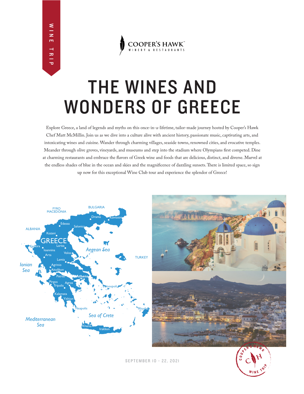 The Wines and Wonders of Greece