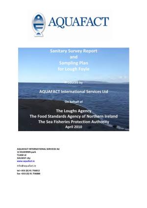 Lough Foyle Sanitary Survey Report