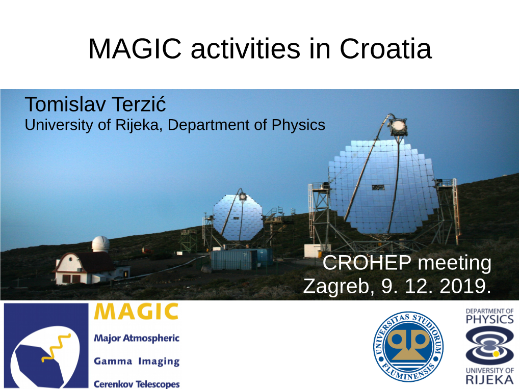 MAGIC Activities in Croatia