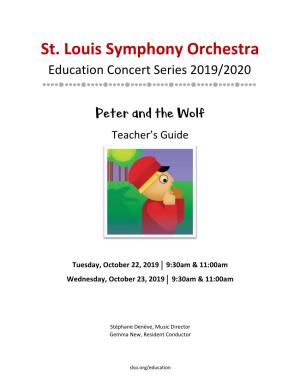 Peter and the Wolf St. Louis Symphony Orchestra