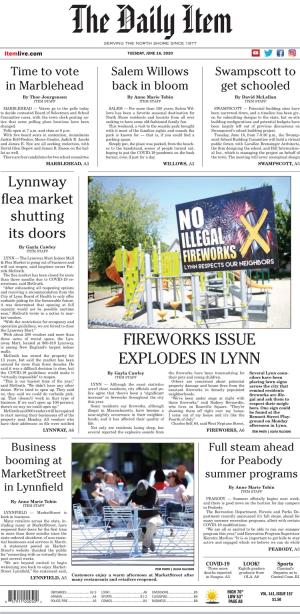 Fireworks Issue Explodes in Lynn