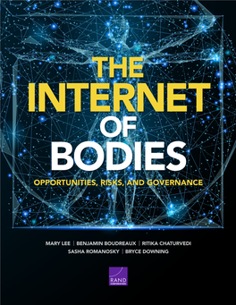 The Internet of Bodies Opportunities, Risks, and Governance