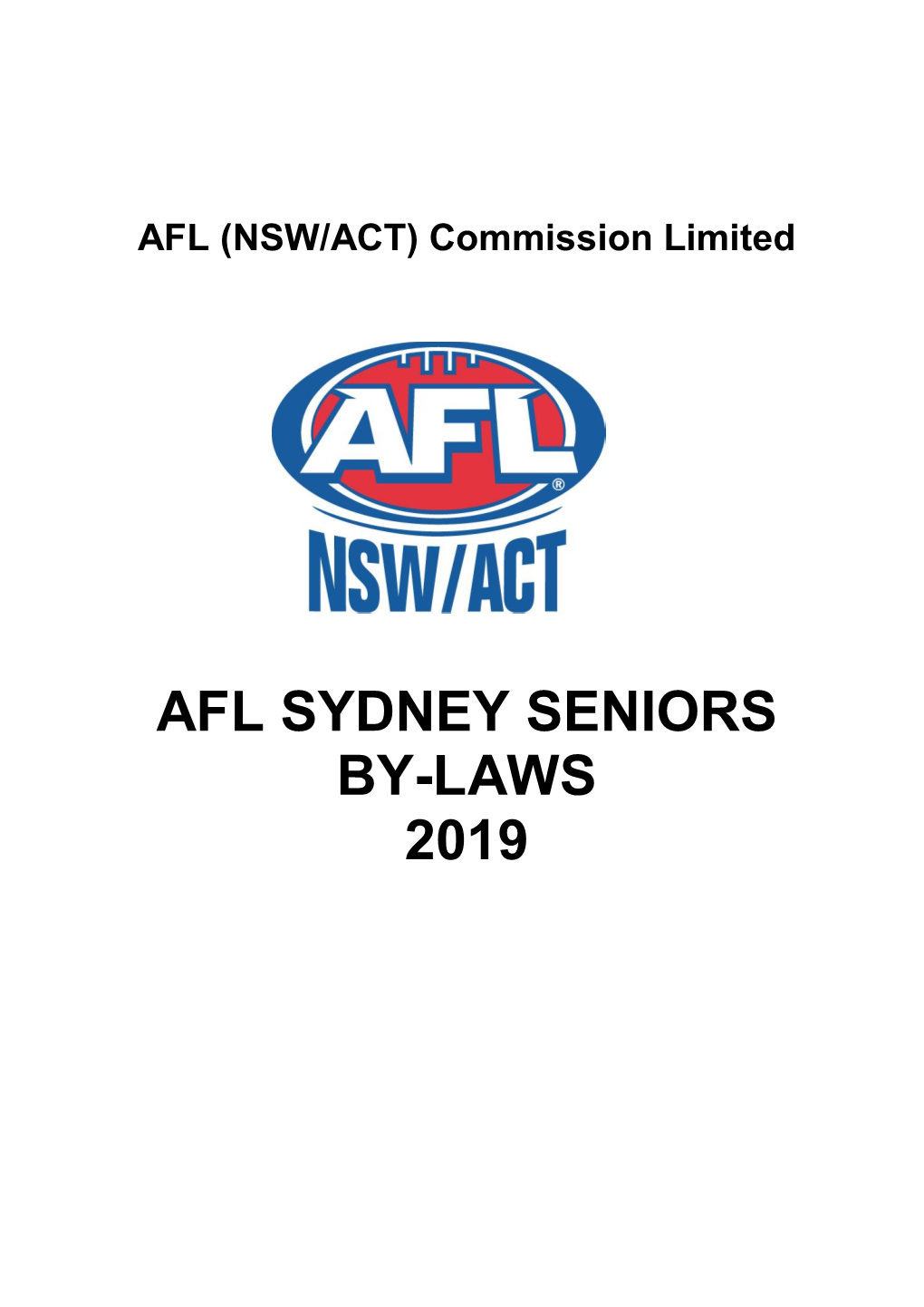 Nsw Afl Regulations