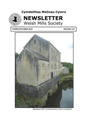 NEWSLETTER Welsh Mills Society