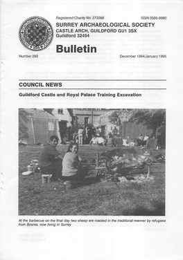 Bulletin N U M B E R 2 8 9 December 1994/January 1995