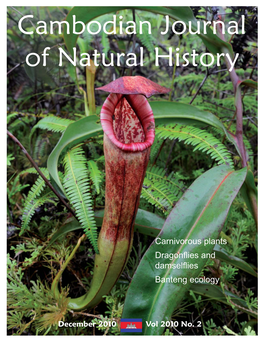 Introduction to the Pitcher Plants (Nepenthes) of Cambodia