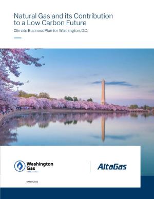 Climate Business Plan for Washington, D.C