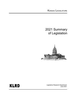 2021 Summary of Legislation